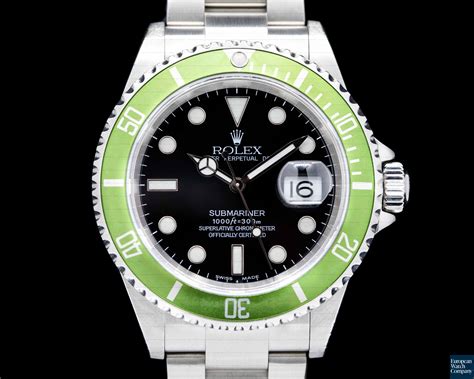 rolex kermit vs flat 4|16610lv rolex.